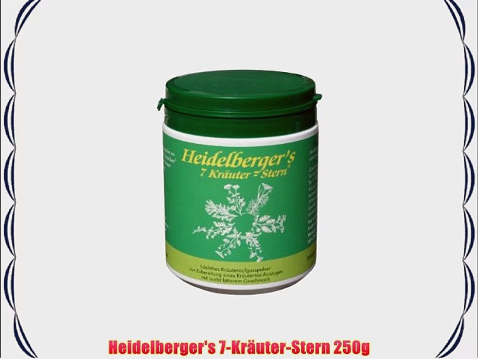 Heidelberger's 7-Kr?uter-Stern 250g