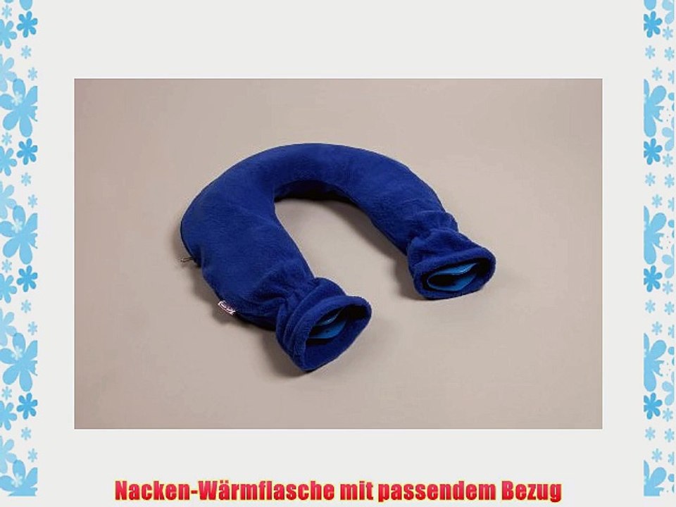 Nacken-W?rmflasche Blue