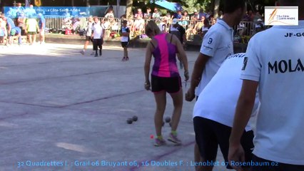Mène 6, finale 112ème Grand Prix, Sport Boules, La Côte-Saint-André 2015