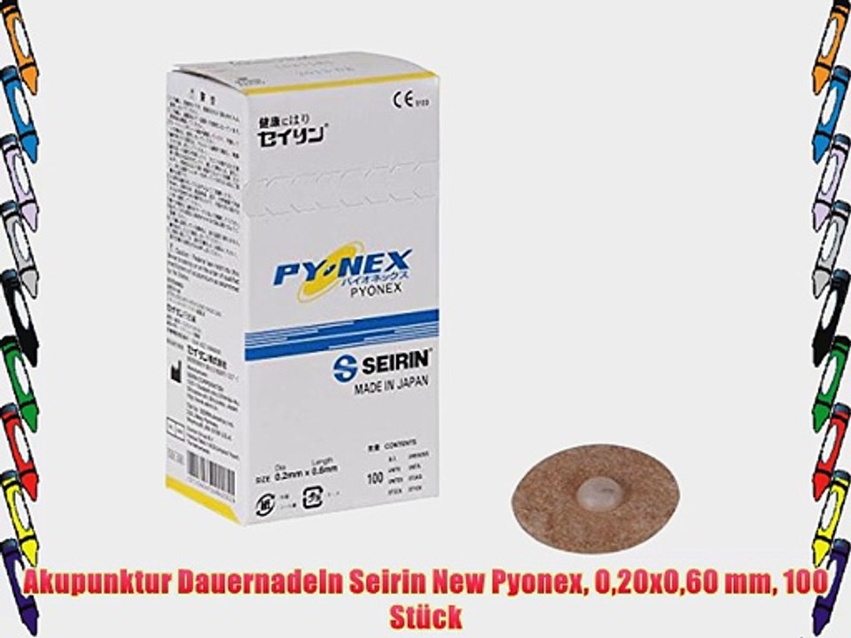 Akupunktur Dauernadeln Seirin New Pyonex 020x060 mm 100 St?ck