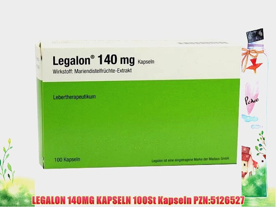 LEGALON 140MG KAPSELN 100St Kapseln PZN:5126527