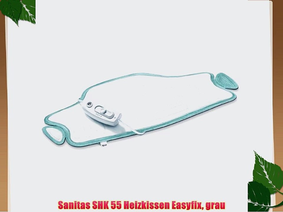 Sanitas SHK 55 Heizkissen Easyfix grau