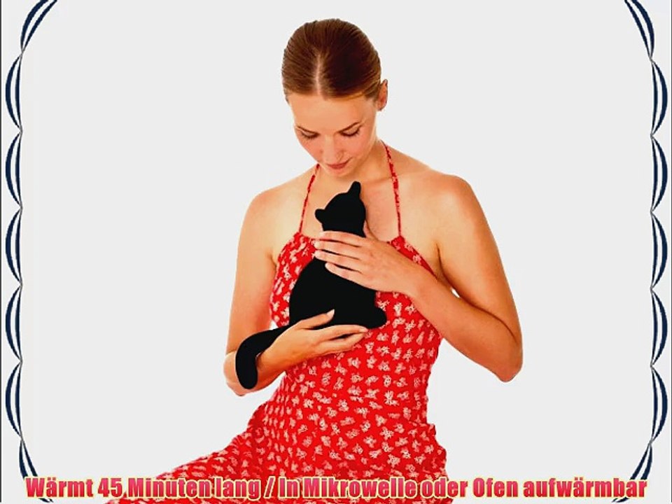 Leschi W?rmekissen | 36525 | Die Katze Minina | sitzend | gro? (W?rmekissen f?r den Bauch)