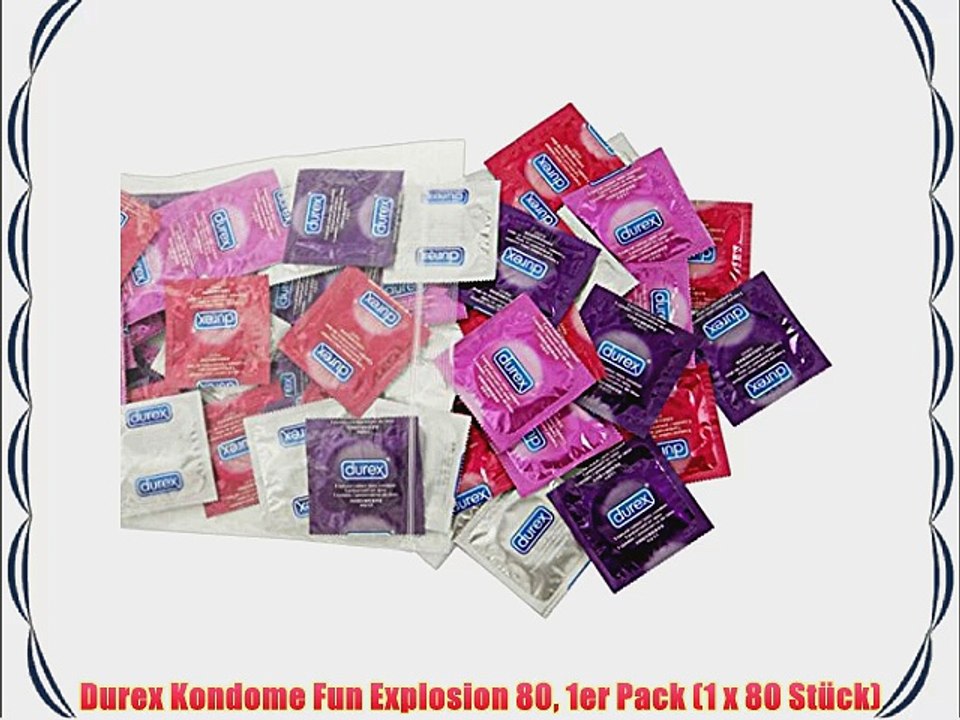 Durex Kondome Fun Explosion 80 1er Pack (1 x 80 St?ck)