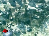 Raw Video: Plane Crash Site Still Smoldering