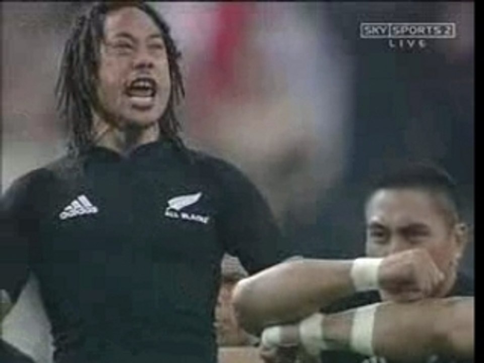 HAKA all blacks - france vs new zeland
