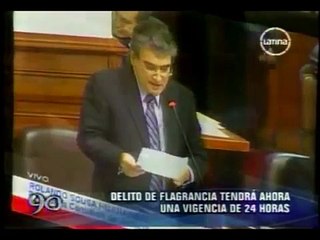 delito de flagrancia tendra una vigencia de 24 horas