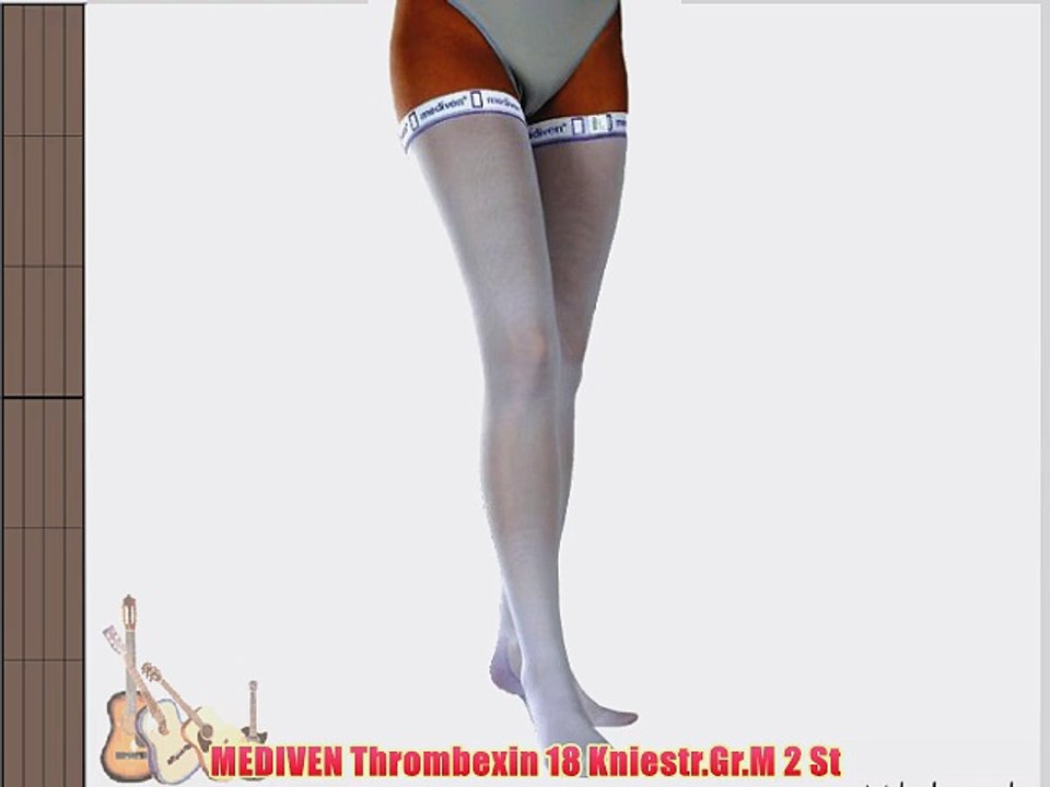 MEDIVEN Thrombexin 18 Kniestr.Gr.M 2 St