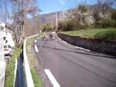 Pâques 2007 - remorque vélo Clans