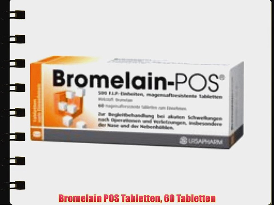Bromelain POS Tabletten 60 Tabletten