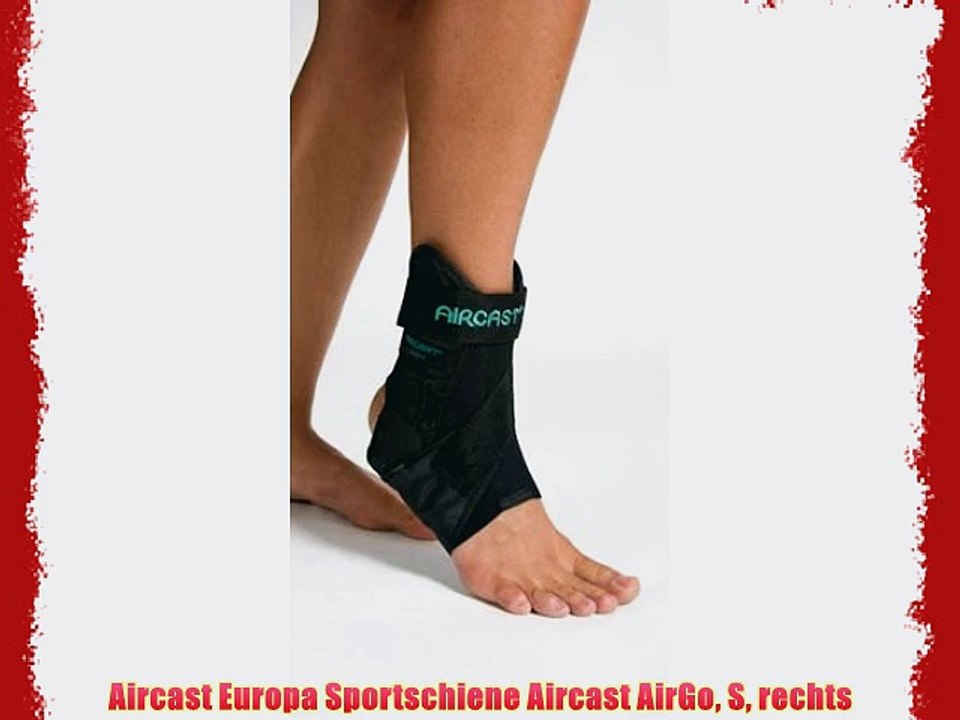 Aircast Europa Sportschiene Aircast AirGo S rechts