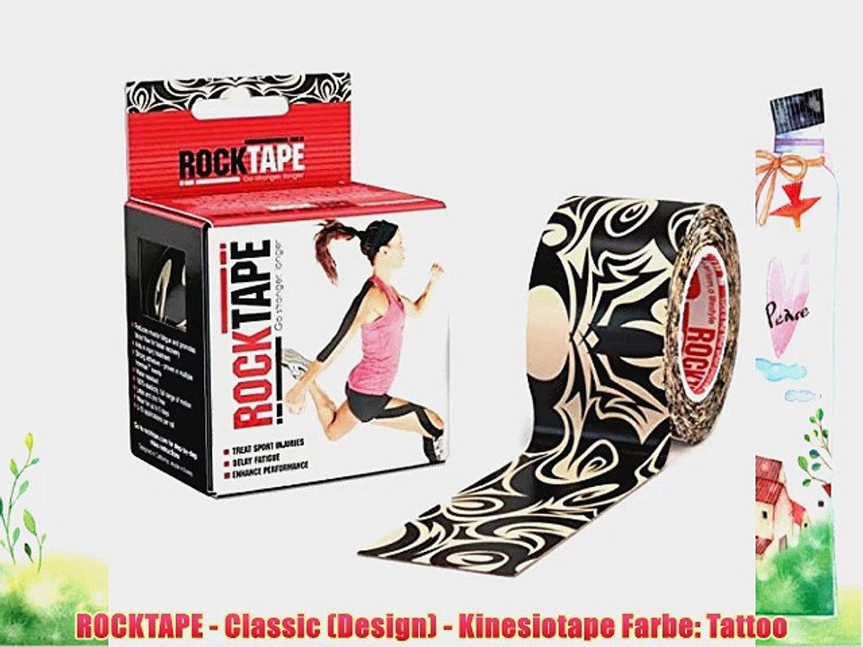 ROCKTAPE - Classic (Design) - Kinesiotape Farbe: Tattoo