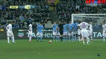 Adem Ljajic Fantastic free kick GOAL | Roma 2-2 Manchester City 2015 HD