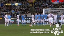 Ljajic Fantastic Free Kick Goal | Manchester City 2-2 AS Roma