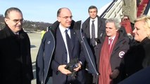 Letta a Sochi per l'inaugurazione della ventiduesima edizione delle Olimpiadi invernali