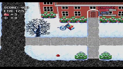 Sega Genesis Mega Drive Home Alone Game Play