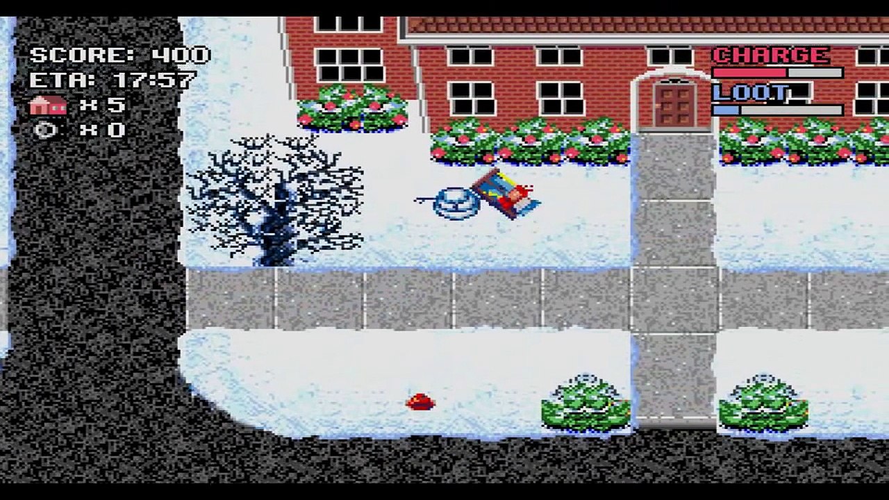 Sega Genesis Mega Drive Home Alone Game Play