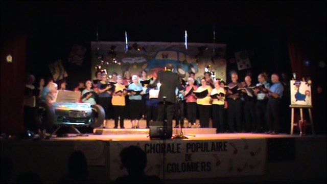 Au volant de l'espace par la chorale populaire de Colomiers salle gascogne 2015