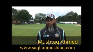 Mushtaq Ahmed talks about Saqlain Mushtaq