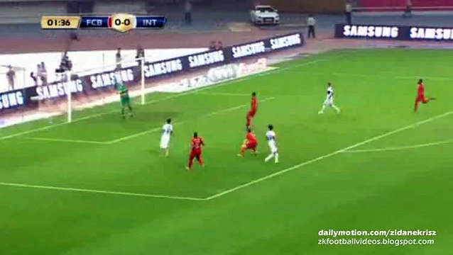 Hernanes Big chance - Bayern München v. Inter Milan - Friendly 21.07.2015