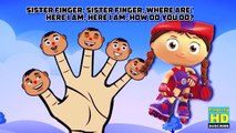Finger Family Rhymes Animals Cartoons for Children | Finger Family Nursery Rhymes Collecti