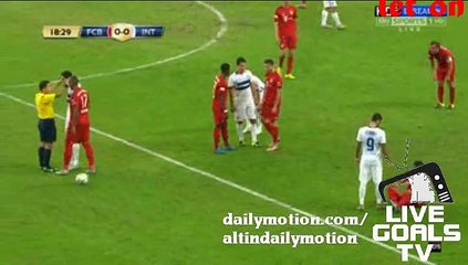 Benatia Gets Injured Bayern 0-0 Inter
