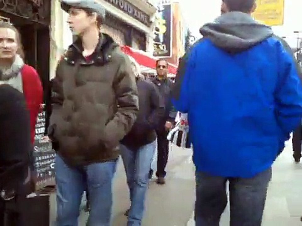 Walking Camden High street London