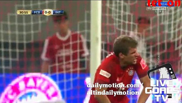 Muller Injured His Leg Bayern 0-0 Inter