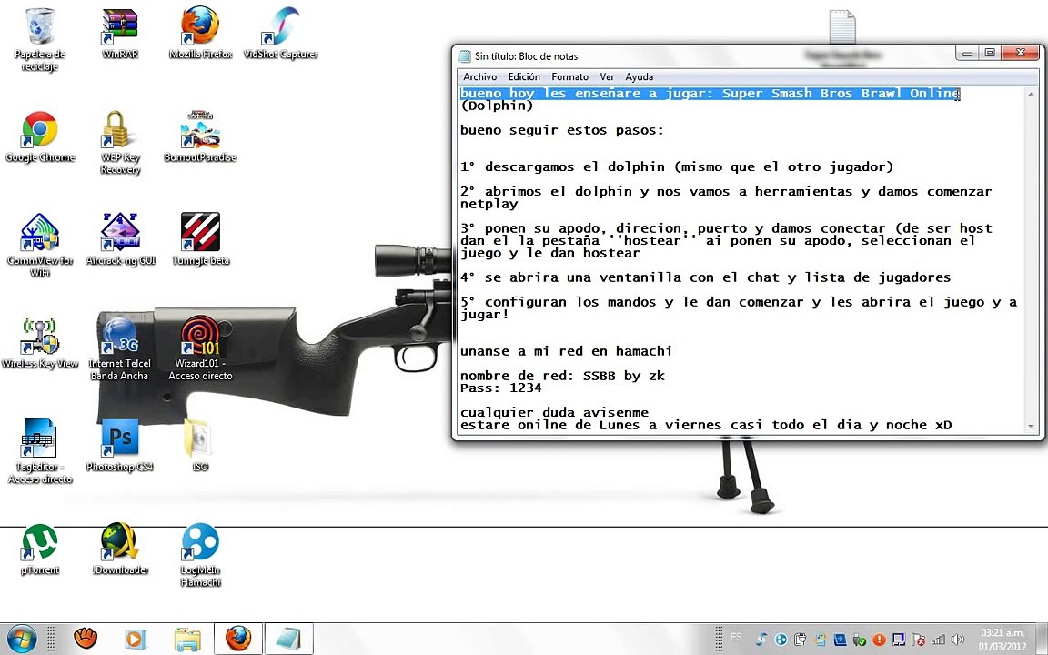 ¿Como jugar Super Smash Bros Brawl Online en Dolphin?