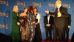 Jeffrey Tambor and 'Transparent' cast backstage at Golden Globes