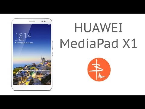 Huawei MediaPad X1 7.0 3G - обзор китайского планшетофона