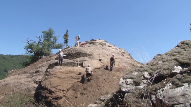 Le château de Roqueprive, Conques, 2012