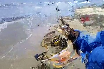 Crystal Beach Surf Fishing -