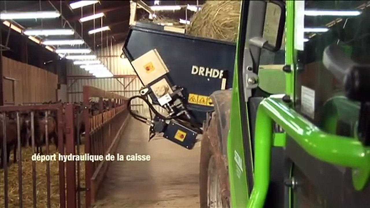 derouleuse pailleuse calvet