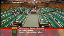 George Galloway on Somalia - Parliament