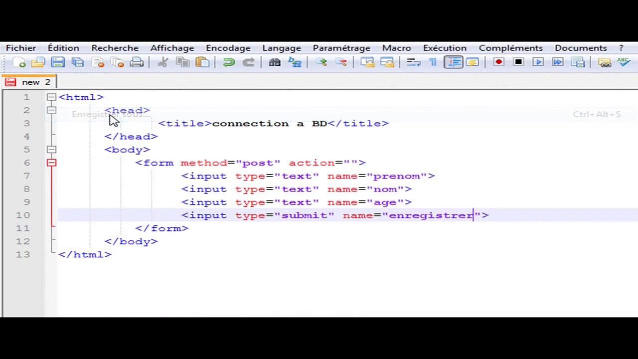 [FORMULAIRE]  PHP et SQL : stocker les infos dans une base de données
