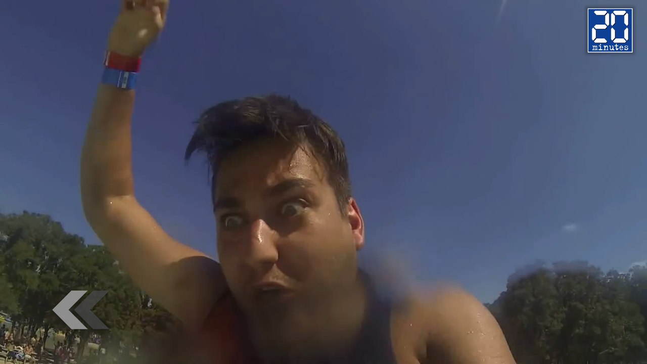 Il regrette d'avoir pris le toboggan à l'envers ! - Le Rewind du mardi 21 juillet 2015.