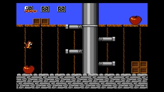NES Walkthrough [001] Chip n Dale Rescue Rangers