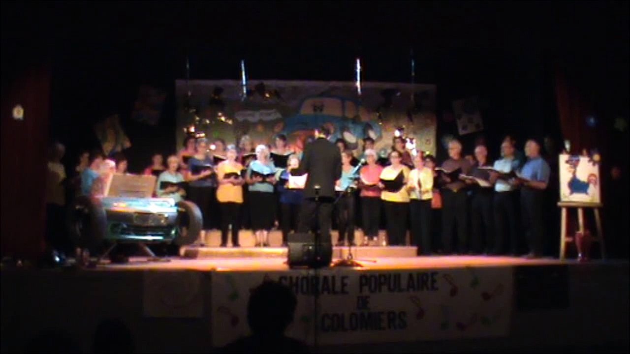 Griserie par la chorale populaire de Colomiers salle Gascogne 2015