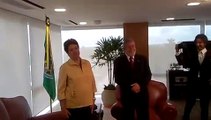 Primeiro encontro oficial entre Lula e Dilma após eleições