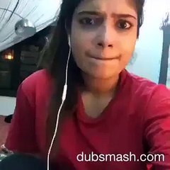 Dubsmash by beautiful pakistani girl