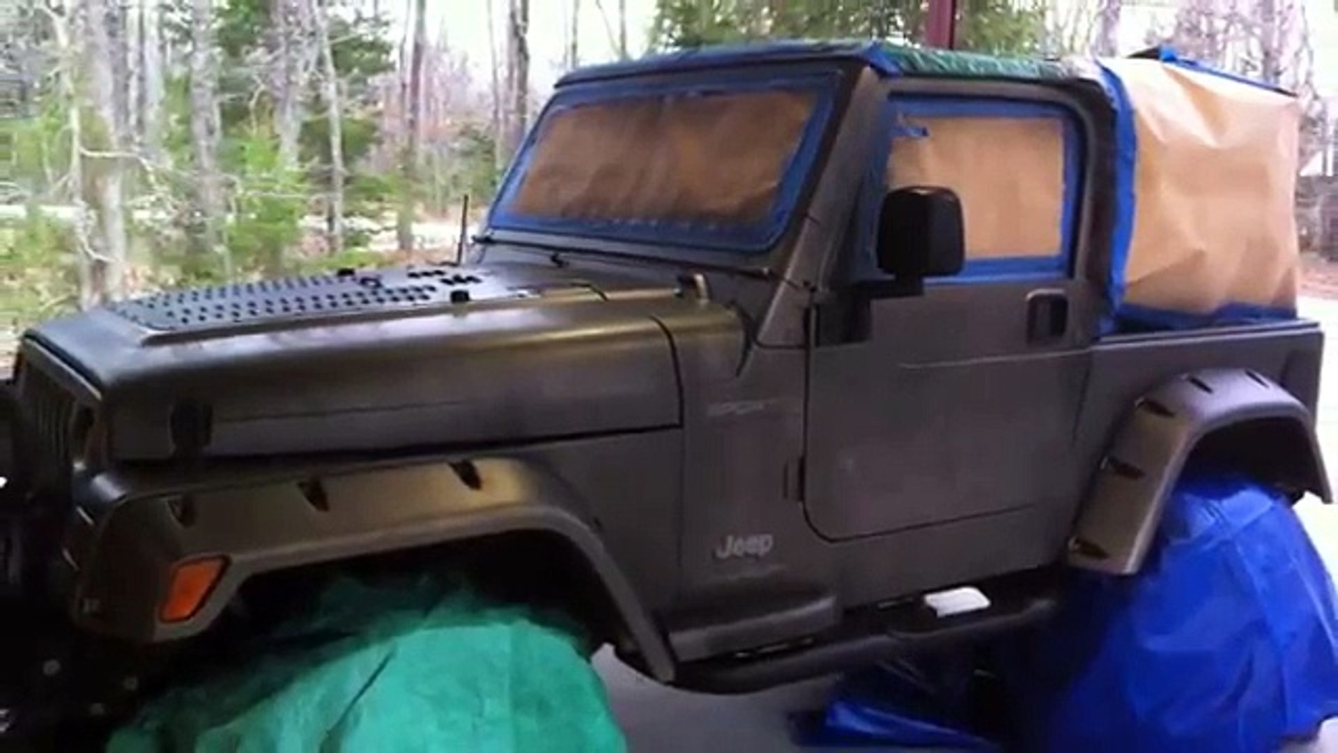 Jeep Wrangler Project: Plasti-Dip - video Dailymotion