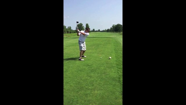 Golfer kills seagull with bad drive shot!