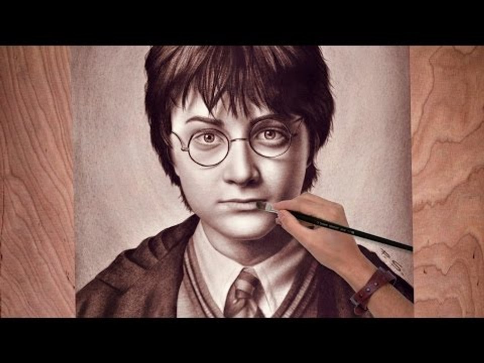 Harry Potter AMAZING Speed Painting (How to Draw)