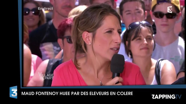 Village départ : Maud Fontenoy huée par des agriculteurs en colère en plein direct !