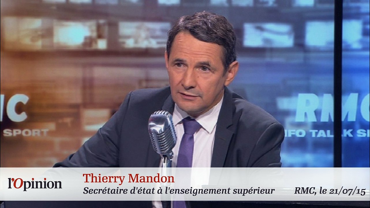L’homme du jour : Thierry Mandon qui dresse le constat d’échec de François Hollande
