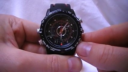 [Camera Espion]  Montre  - Mode d'emploi - Notice - Manuel