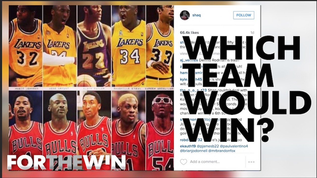 Shaq's Lakers vs. Scottie's Bulls: Who would win?
