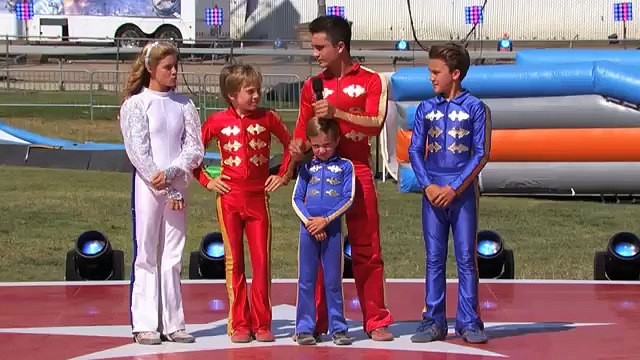 Wild West Express Group Performs Gymnastics While Riding Horses America's Got Talent 2015