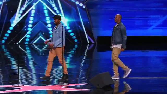 The Craig Lewis Band Duo Sings Its a Mans World by James Brown Americas Got Talent 2015